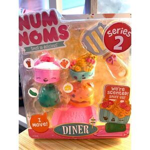 NUM NOMS Series 2 4 Pack Diner Scented HTF RARE NEW!
